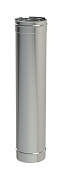 Труба дымоходная прямая 1 м D-115 мм из нержавеющей стали Прок по цене 1013 руб.